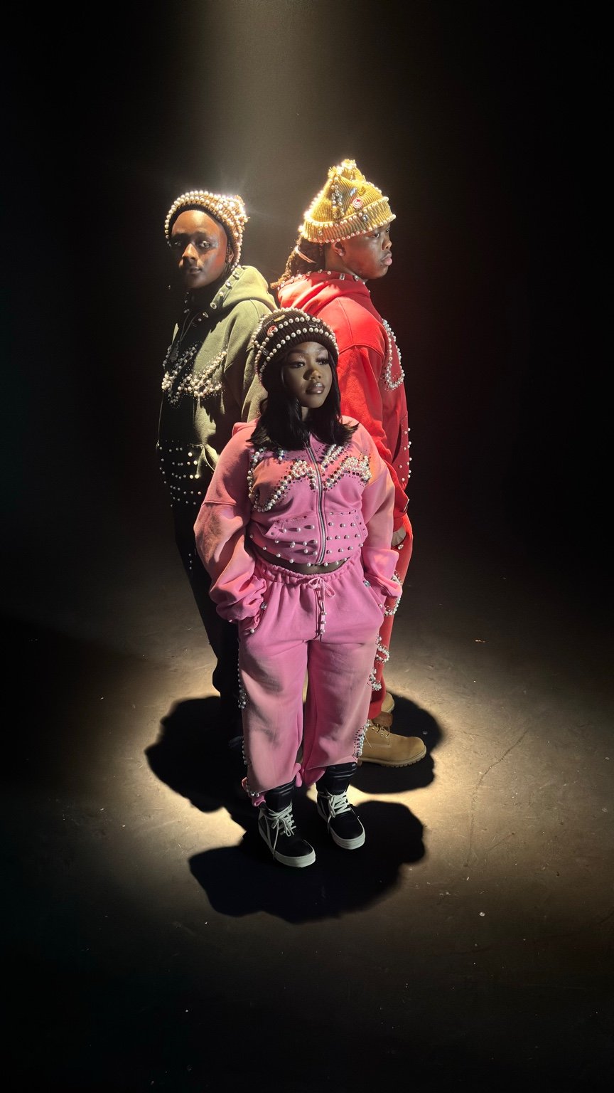 CELEB " BUBBLE GUM " ZIP UP