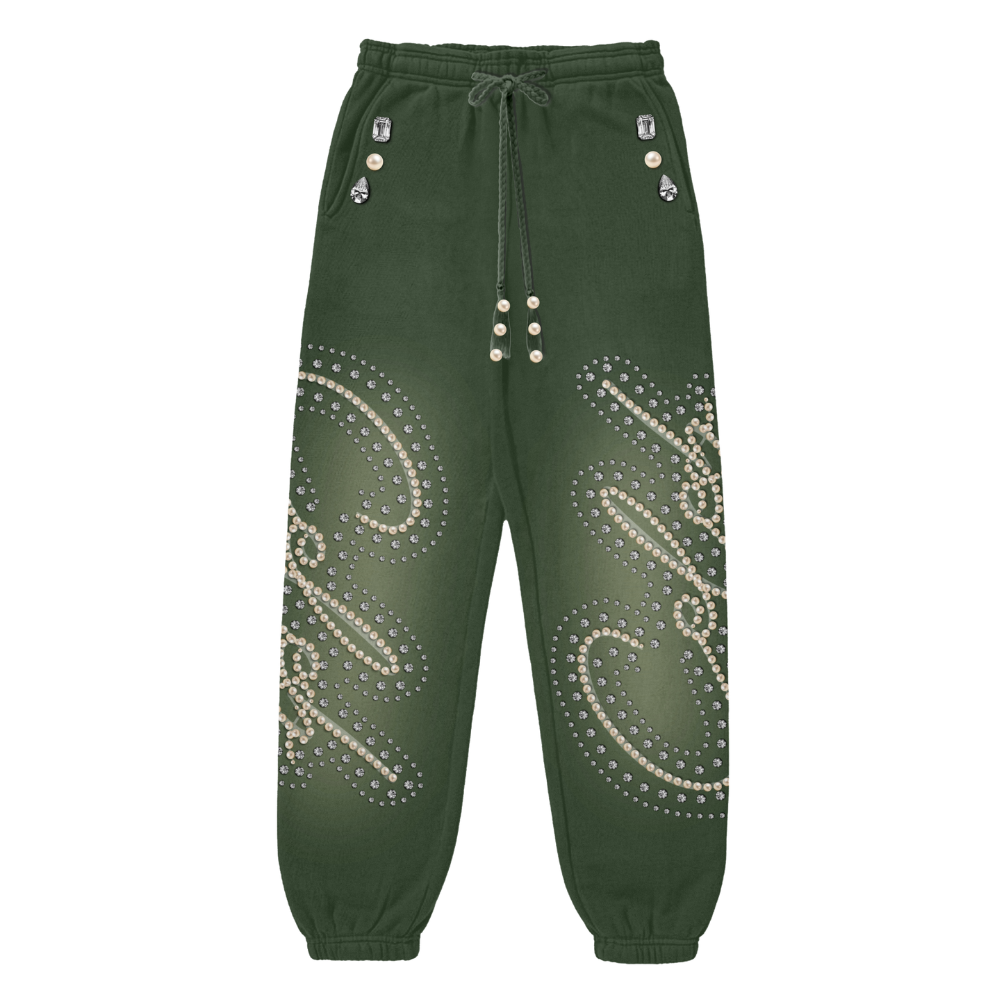 CELEB "OLIVE" GREEN PANTS