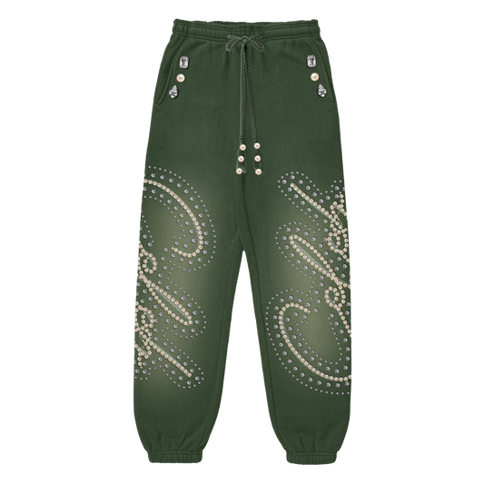 CELEB "OLIVE" GREEN PANTS