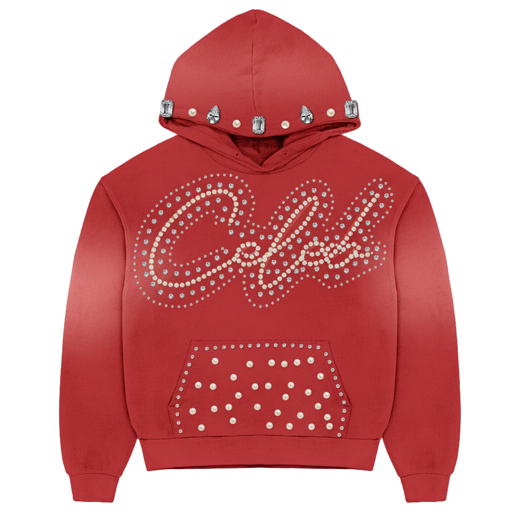 CELEB "CHERRY" RED HOODIE