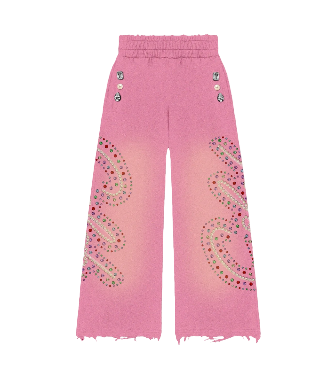 (Restock ) CELEB “BUBBLE GUM” flare 2pc set
