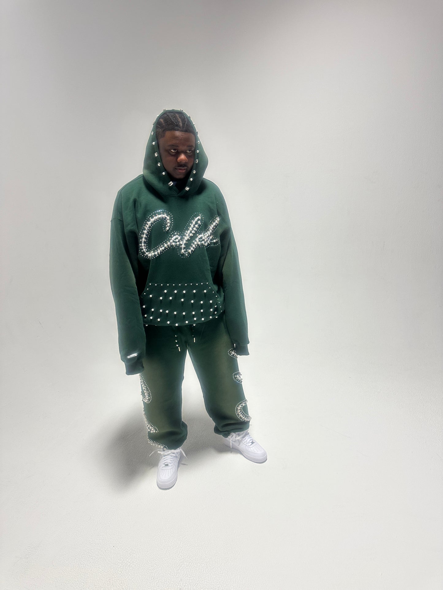 CELEB " OLIVE GREEN " 2 PC set