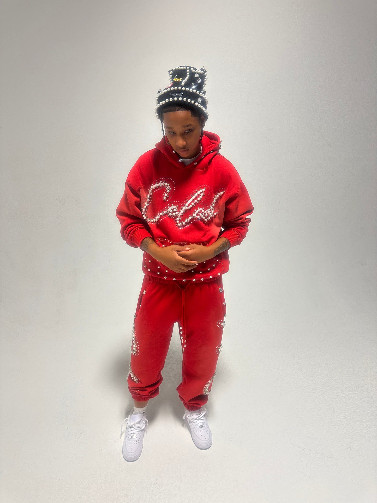 CELEB " CHERRY RED " 2 PC set