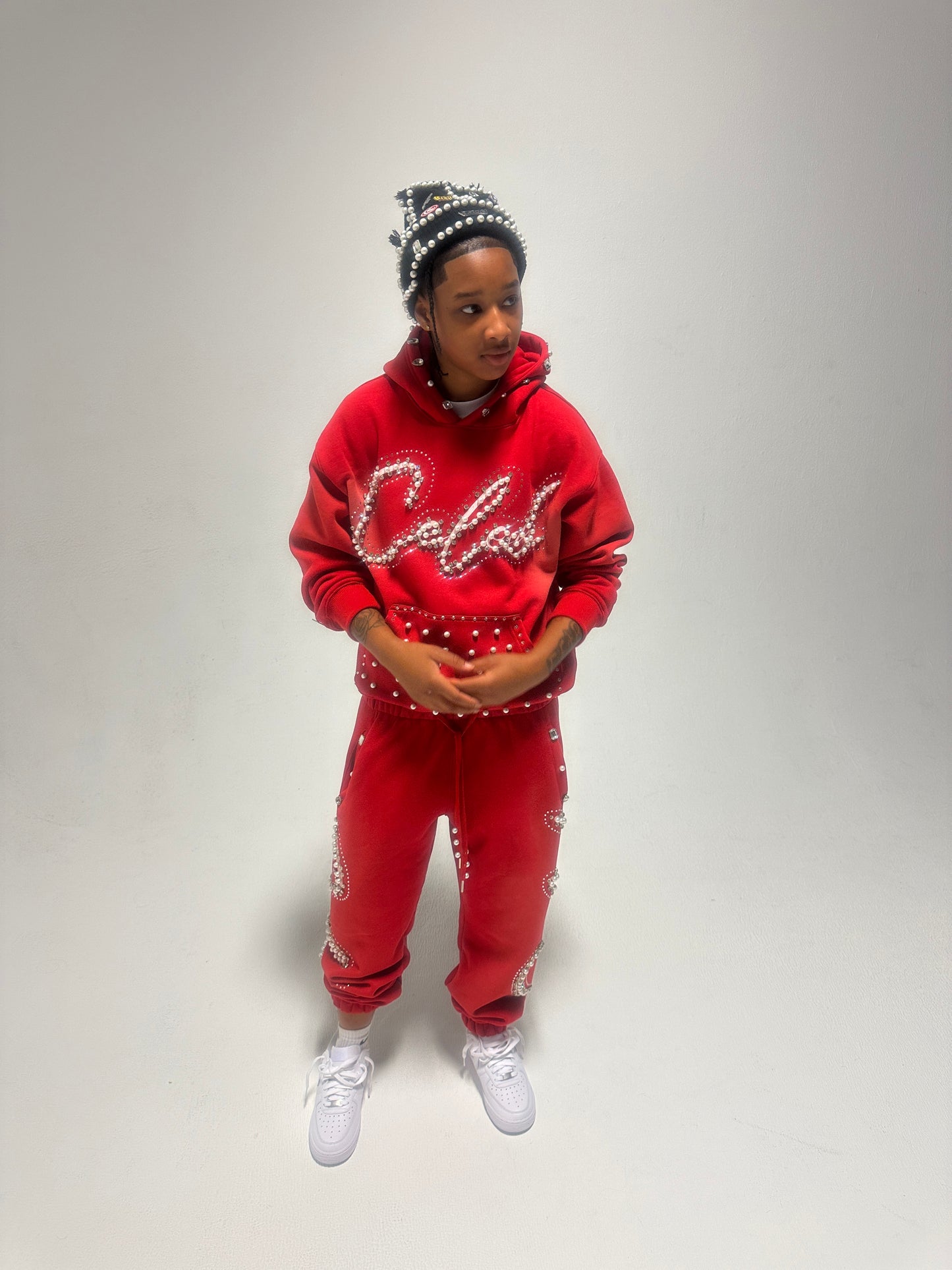 CELEB " CHERRY RED " 2 PC set