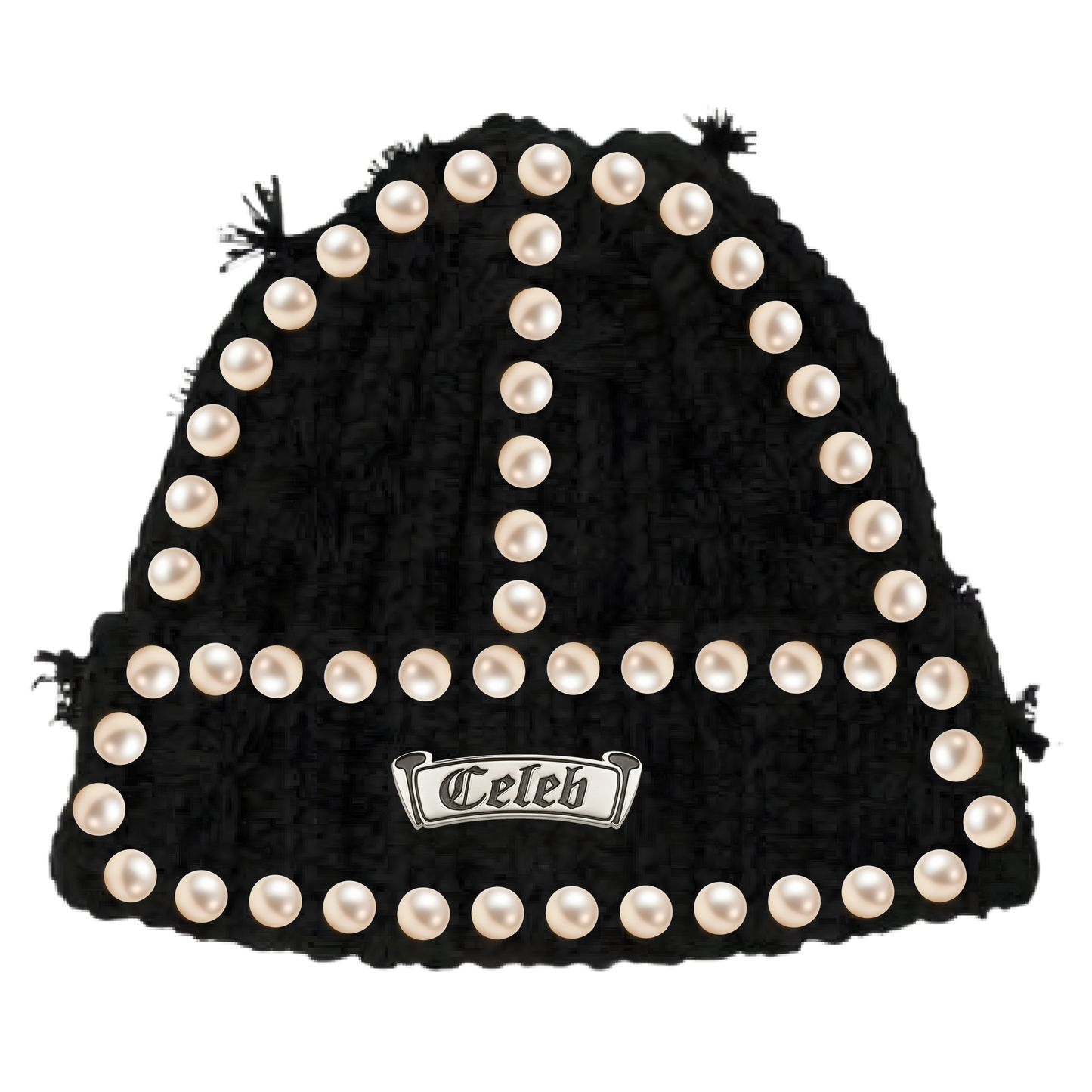 CELEB " BLACK PEARL " BEANIE